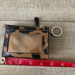 Coach Leopard print wallet